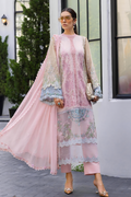 Pakistani Maria B Lawn Unstitched Three Piece - Light Pink